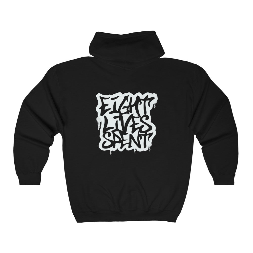 Graffiti Unisex Heavy Blend™ Full Zip Hooded Sweatshirt