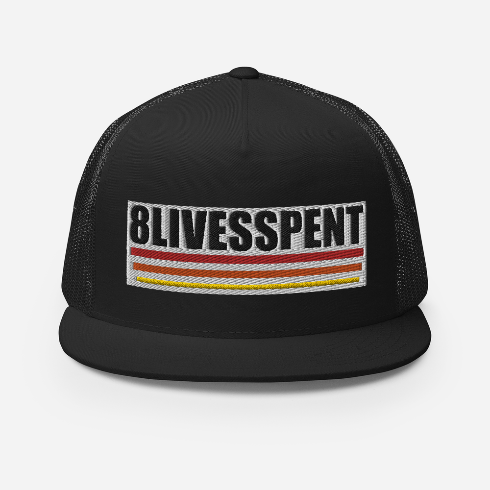 Retro 3 Stripe Trucker Cap